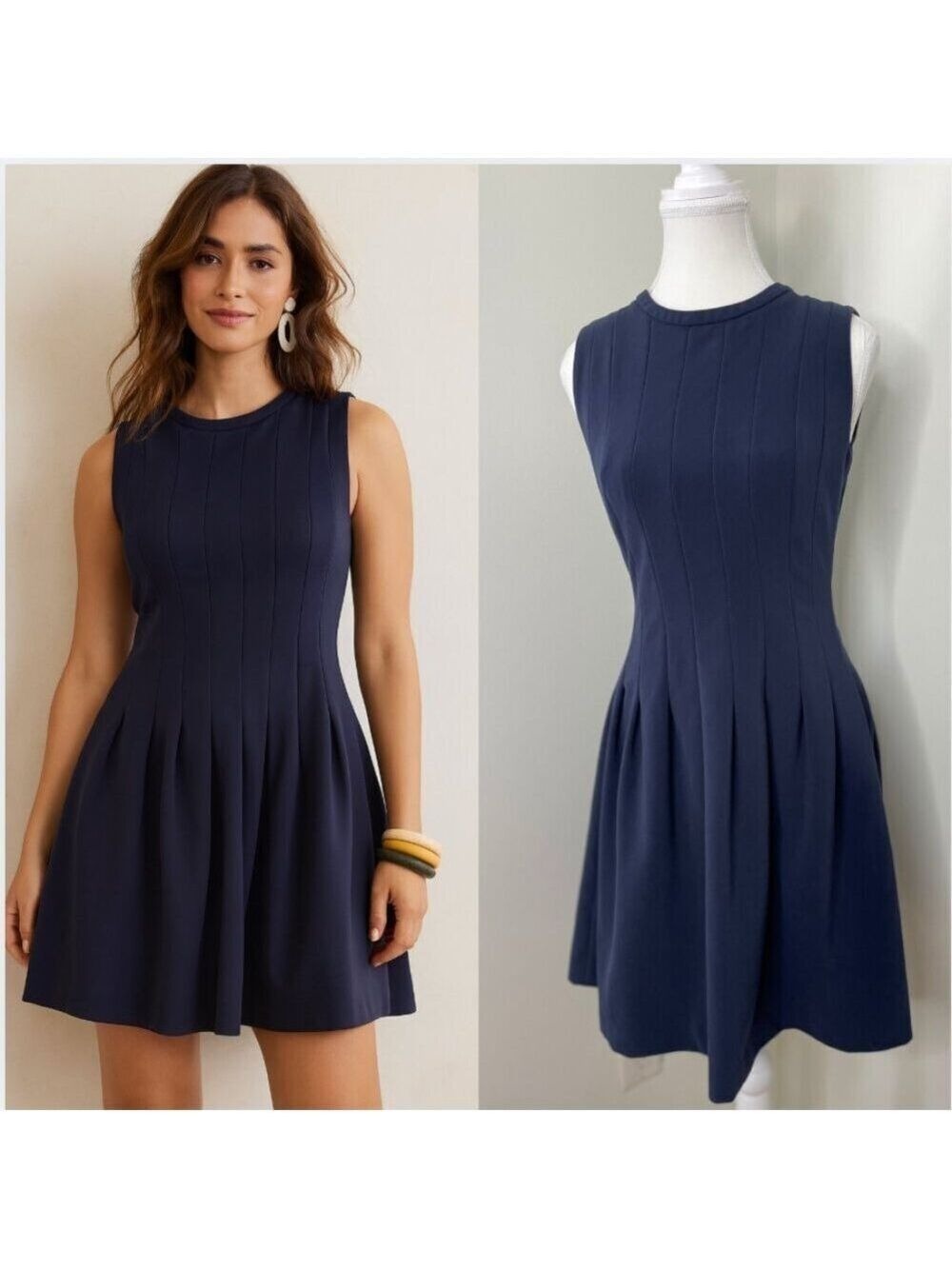 H&M Fit & Flare A-Line Mini Sleeveless Dress 6
